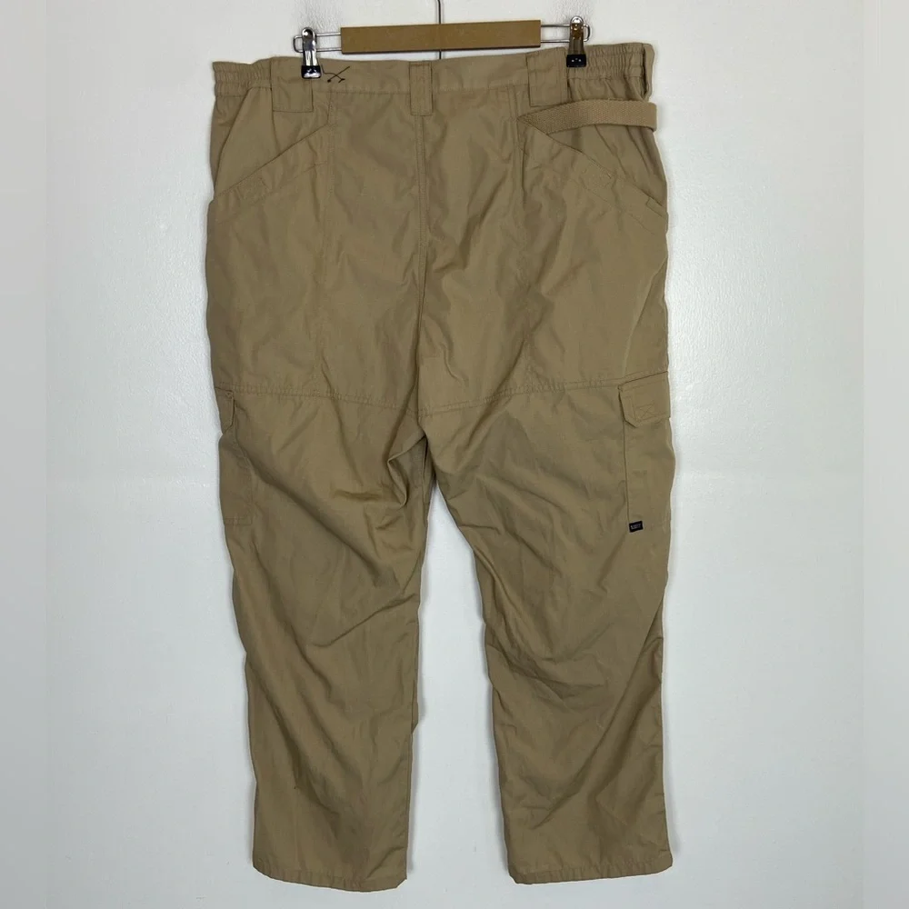 5.11 Tactical Men’s Cargo Utility‎ Pants 42X30 Tan Workwear Military Workforce
